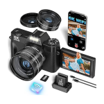 VJIANGER 2025 Upgrade 6K Digital Camera