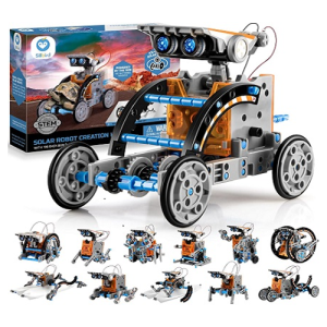 Sillbird 12-in-1 Solar Robot Building Kit – Best Affordable STEM Robotics Kit for Kids Ages 8-13