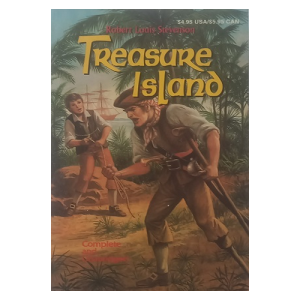 Treasure Island by Robert Louis Stevenson classic pirate adventure novel book cover