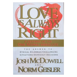 love is always right